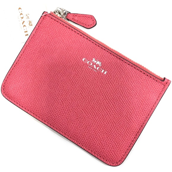 Coach Handbags - 🔥NEW!🔥Coach Mini Skinny Card Case Key Ring